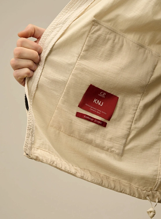 Ветровка C.P. Company Knitted Nylon Jersey Explorer Pistachio Shell