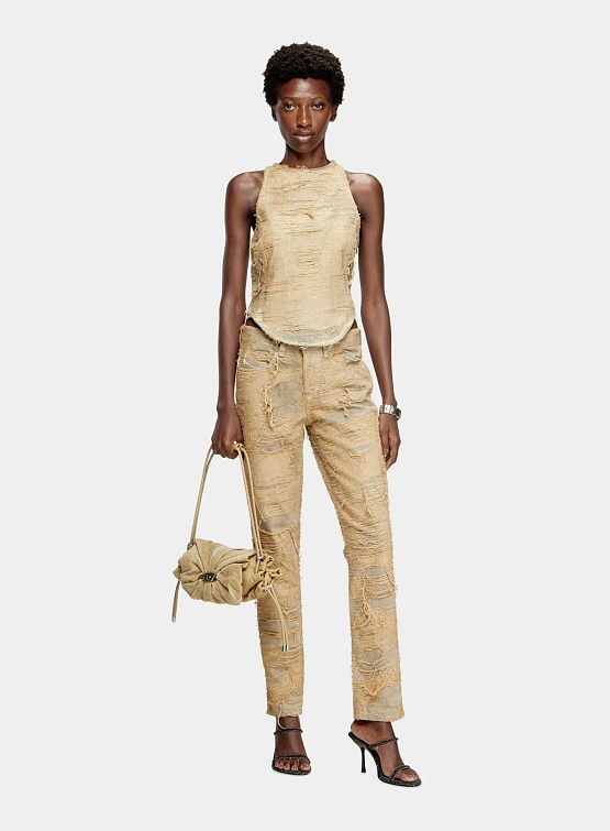 Женский топ Diesel De-Astro-Fsg Beige