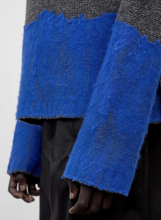 Свитер A-COLD-WALL* Saturate Knit High Neck Grey