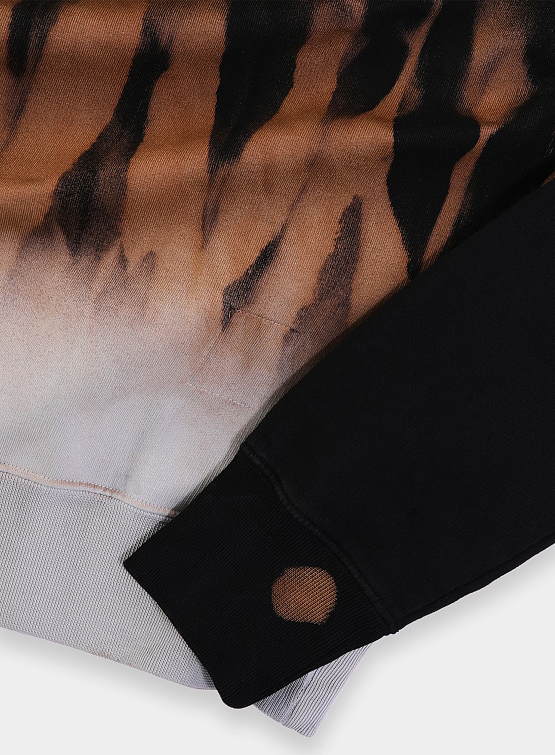 Худи RICK OWENS Drkshdw Oversized Hoodie Black/Terra