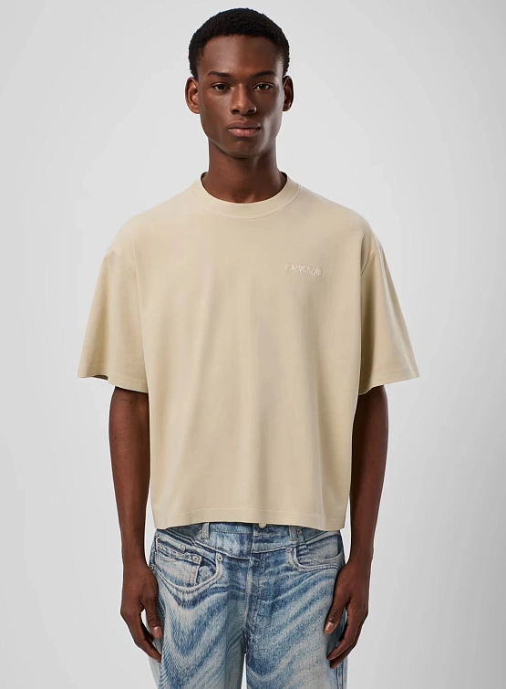 Футболка CAMPERLAB Cotton T-shirt Beige