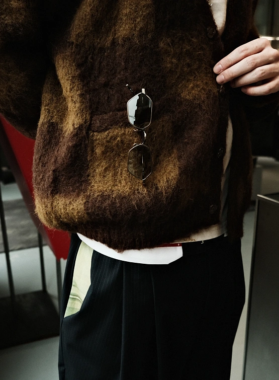 Кардиган DAZE Devil Logo Brown