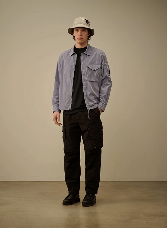 Футболка C.P. Company Crepe Jersey Logo Black