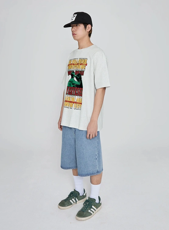 Шорты YESEYESEE Basal 5 Pockets Bleached Indigo