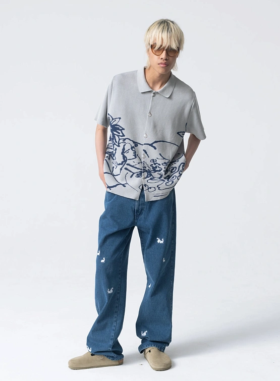 Рубашка Carne Bollente Tits Time Grey