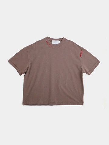 Футболка Jungles Jungles Needle And Thread Tee Brown