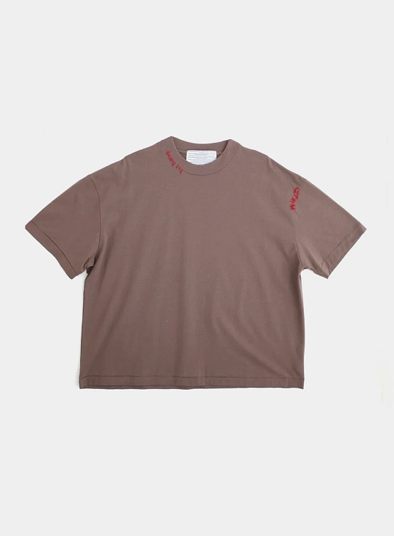 Футболка Jungles Jungles Needle And Thread Tee Brown