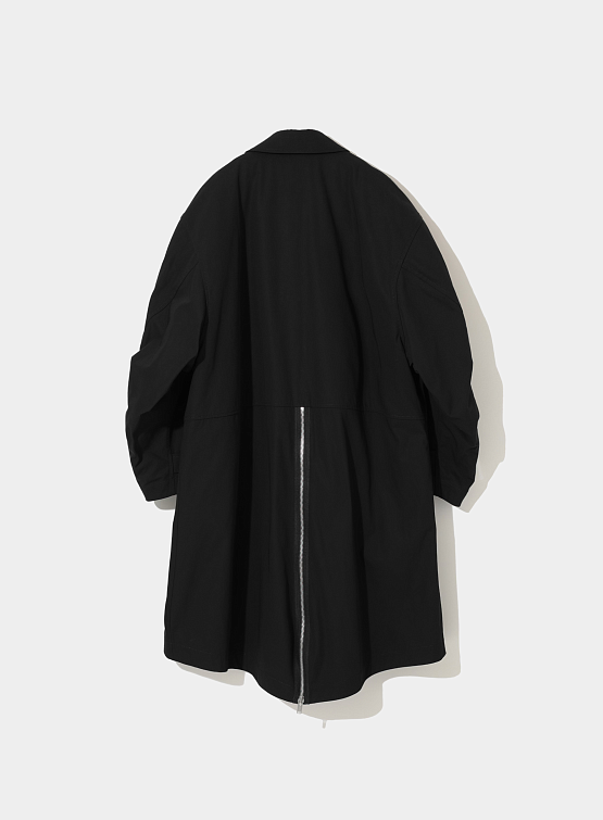 Тренч UNDERCOVER A-Line Trench Coat Black