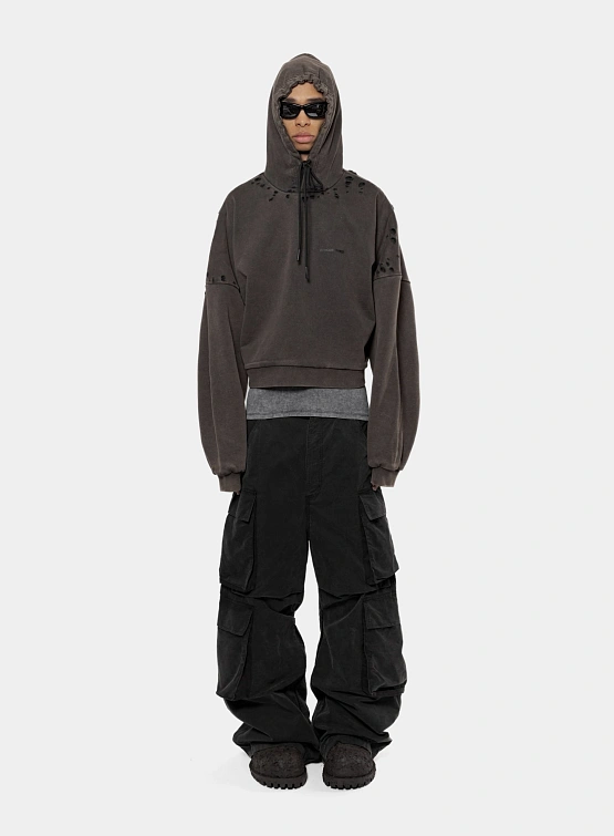 Брюки ARNODEFRANCE Rave Cargo Washed Black