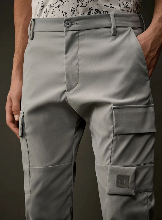 Брюки C.P. Company The Metropolis Series Technical Limestone