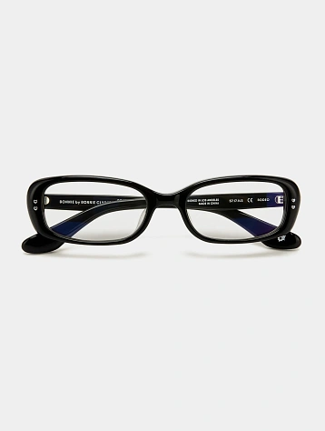 Очки Bonnie Clyde Rodeo Black & Clear Lens