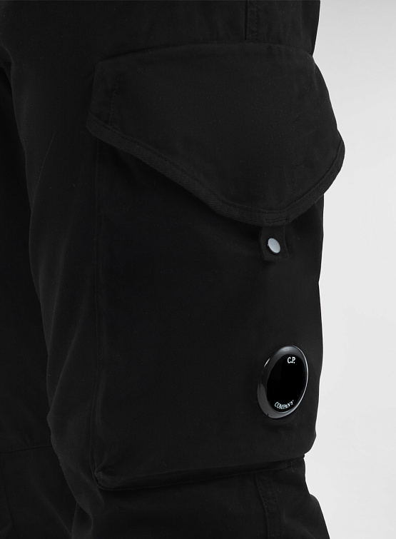 Брюки C.P. Company Stretch Sateen Ergonomic Lens Black