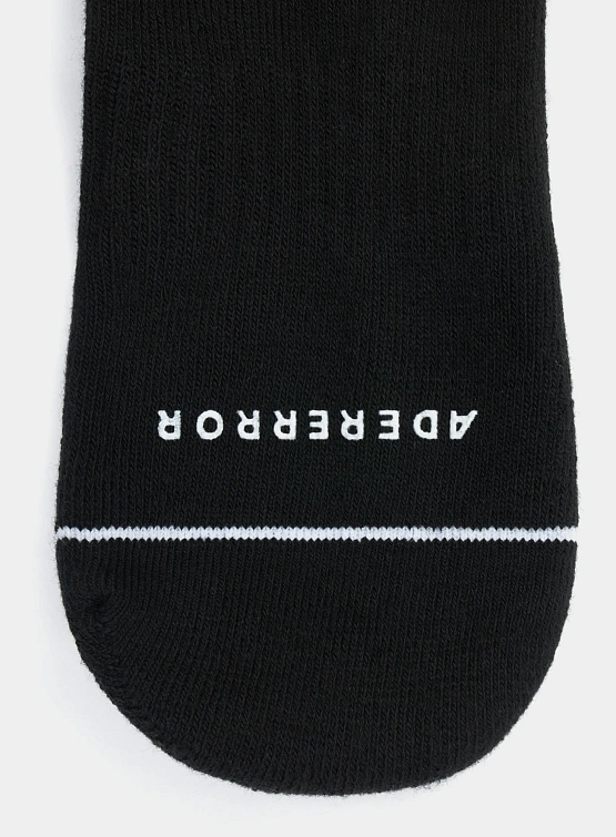 Носки ADERERROR Sig; TRS Tag Socks 02 Black