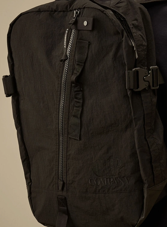 Рюкзак C.P. Company Plain Paper Touch Travel Black