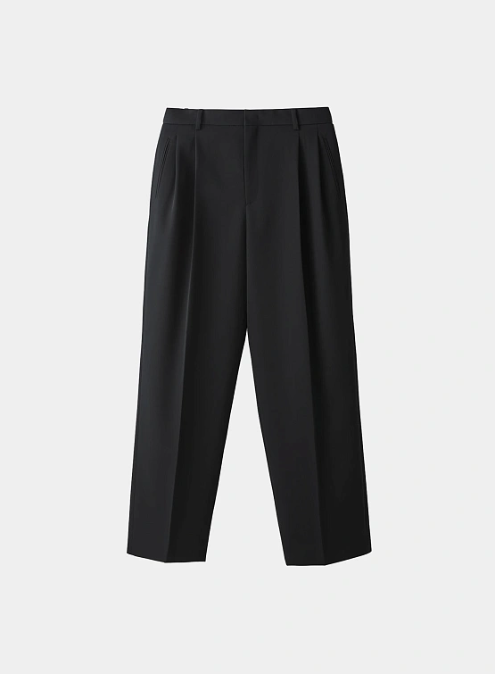 Брюки Recto Double Pleated Wide Black