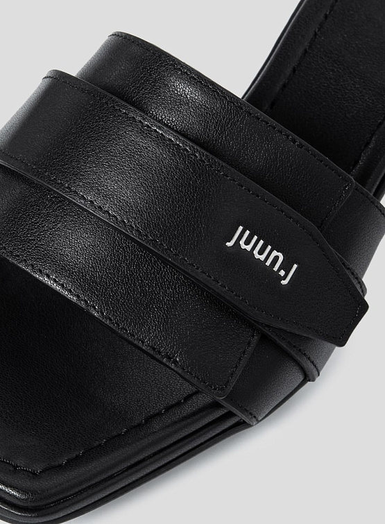 Туфли JUUN.J Leather Heeled Black