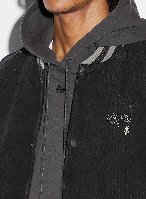 Бомбер Ksubi Skribed King Jacket Black