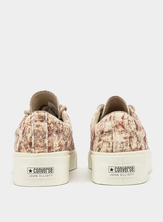 Кеды Converse x John Elliott Skid Grip Brown