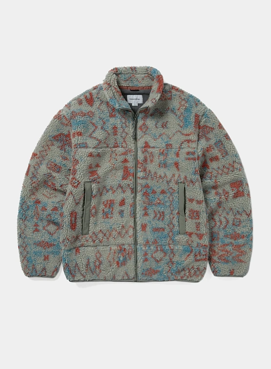 Флисовая Куртка thisisneverthat T Sherpa Fleece Stone