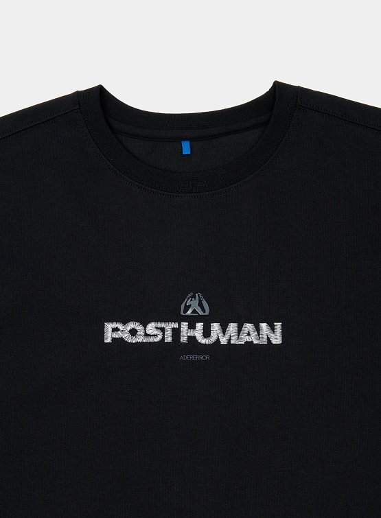 Футболка ADERERROR Post Human Product. 48 Black