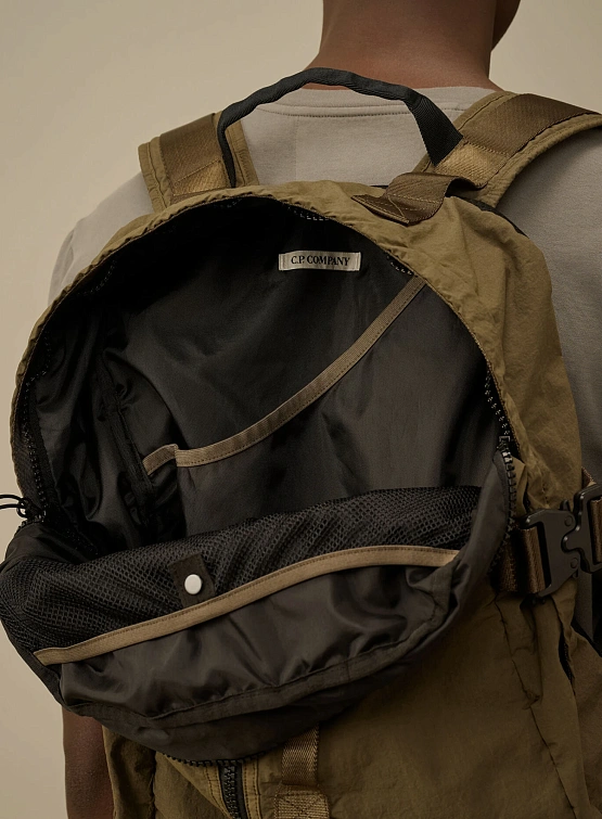 Рюкзак C.P. Company Plain Paper Touch Travel Ivy Green