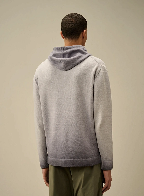 Худи C.P. Company Chenille Cotton Lavander Violet