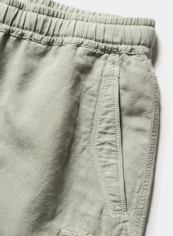 Шорты MAHARISHI 6082 Hemp Cargo Asym Track Sage