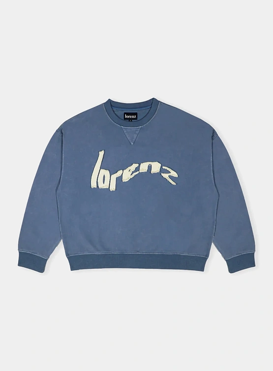 Свитшот lorenz Onda Sweatshirt Washed Blue