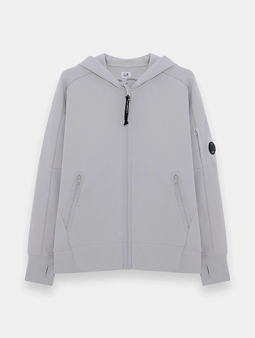 Зип-худи C.P. Company Diagonal Raised Fleece Blue Fox