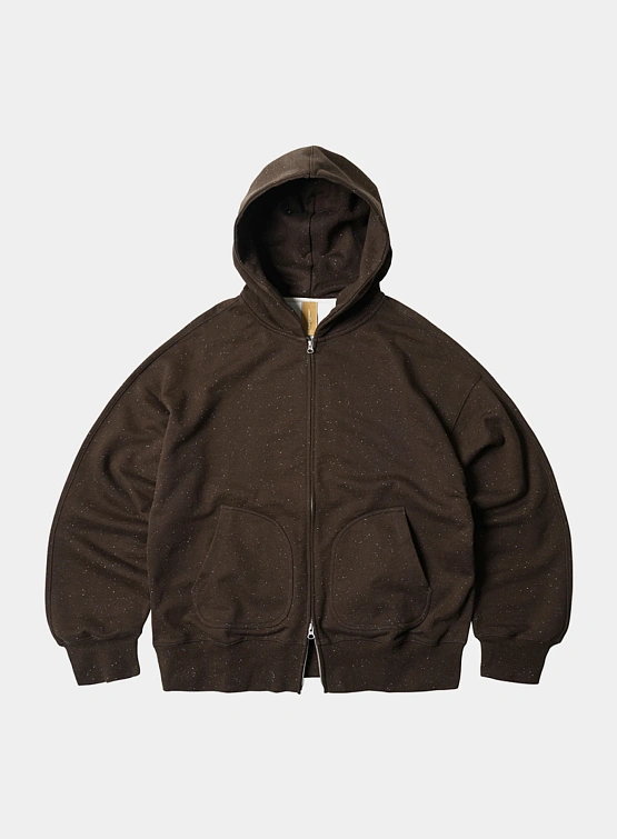 Зип-худи FrizmWORKS Og Bocaci Heavyweight Dark Brown