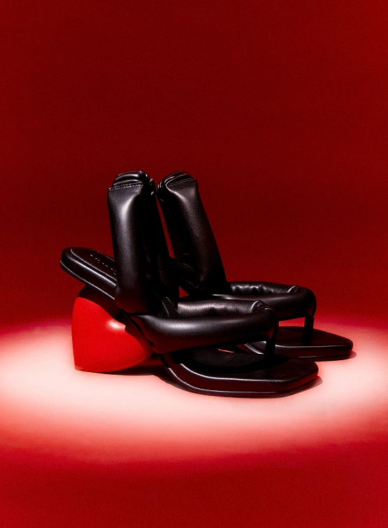 Женские туфли YUME YUME Love Heel Black Red