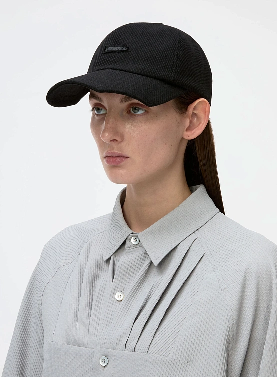 Кепка ADERERROR Tetraight Cap Product. 123 Black