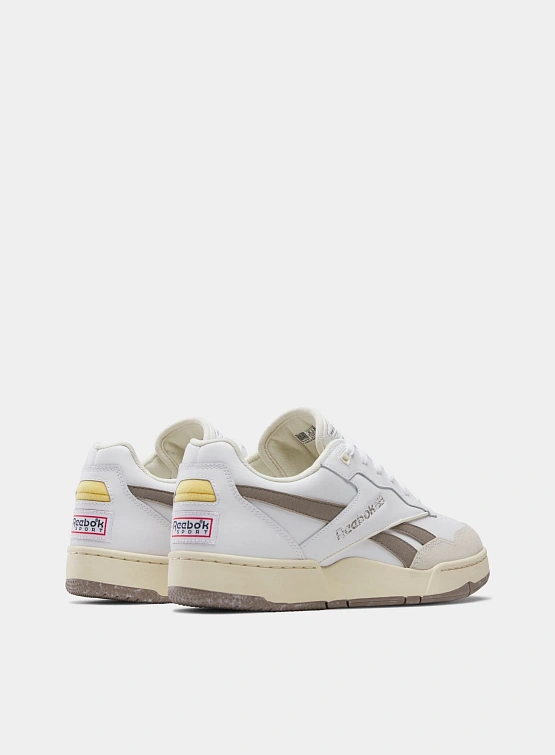 Кеды Reebok BB 4000 II White/Gritty Grey/Vin