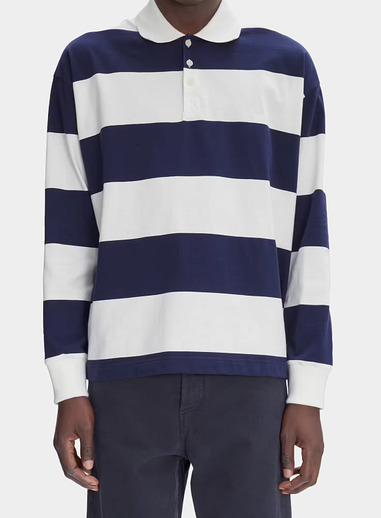 Поло A.P.C. Riley Polo Dark Navy