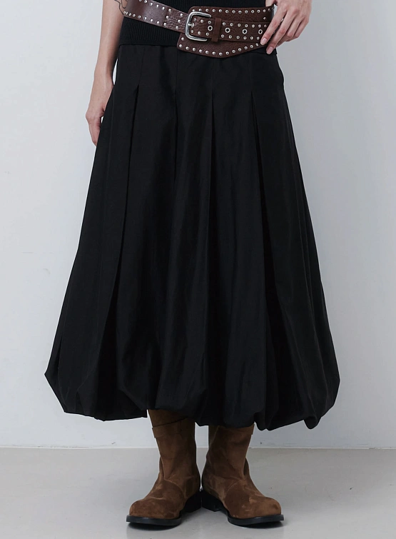 Женская юбка EPINGLER Puff Long Black