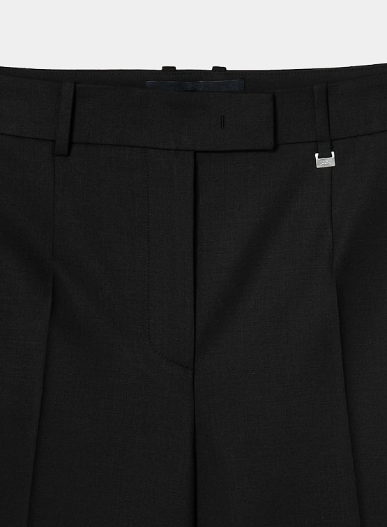 Шорты JUUN.J Wool Blend Basic Short Black