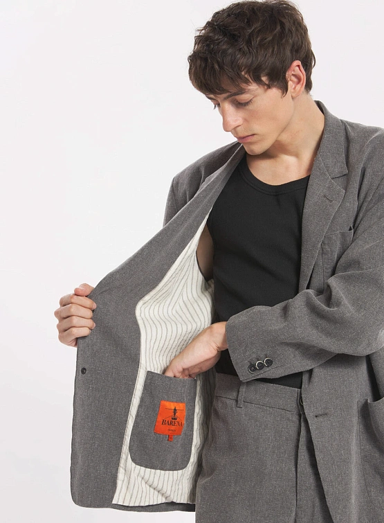 Пиджак Barena Venezia Rea Maroco Grigio