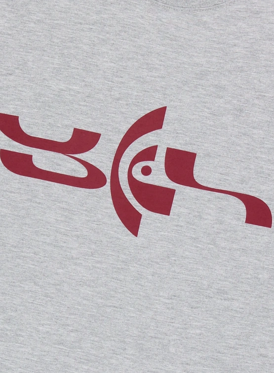 Футболка YESEYESEE Geometric Logo Tee Grey