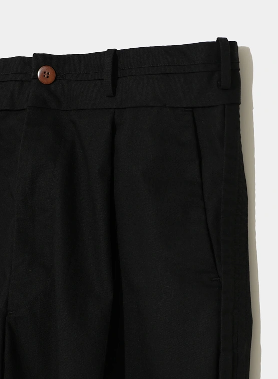 Брюки UNDERCOVER Pleated Trousers Black