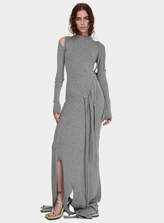 Женское платье Ottolinger Strap Maxi Knit Grey