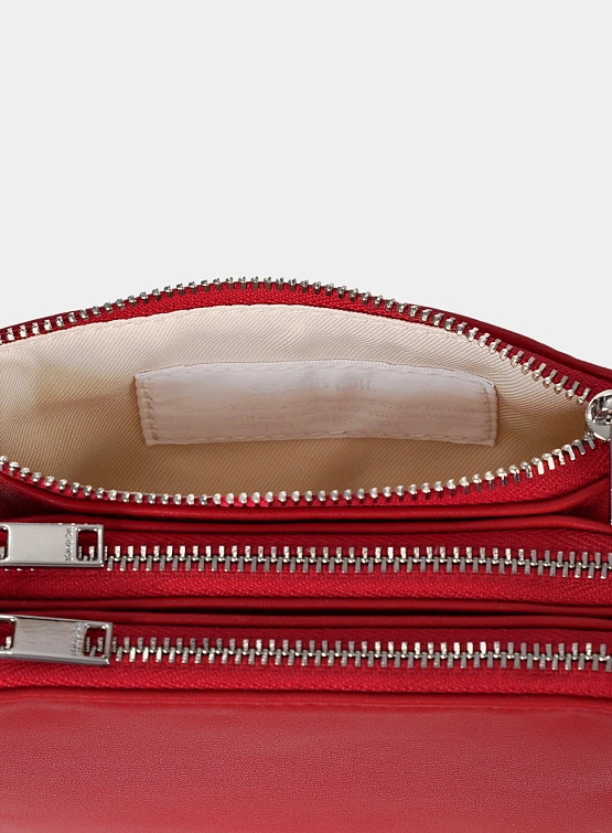 Женская сумка STAND OIL Cookie Accordion Red