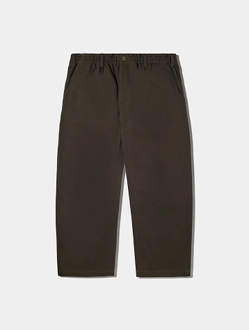 Брюки Butter Goods Wide Leg Pants Chocolate