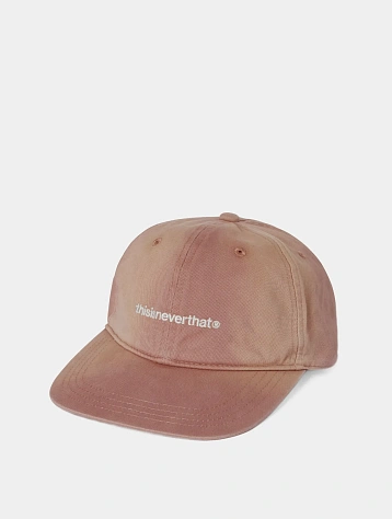 Кепка thisisneverthat Bleached T-Logo Cap Light Pink
