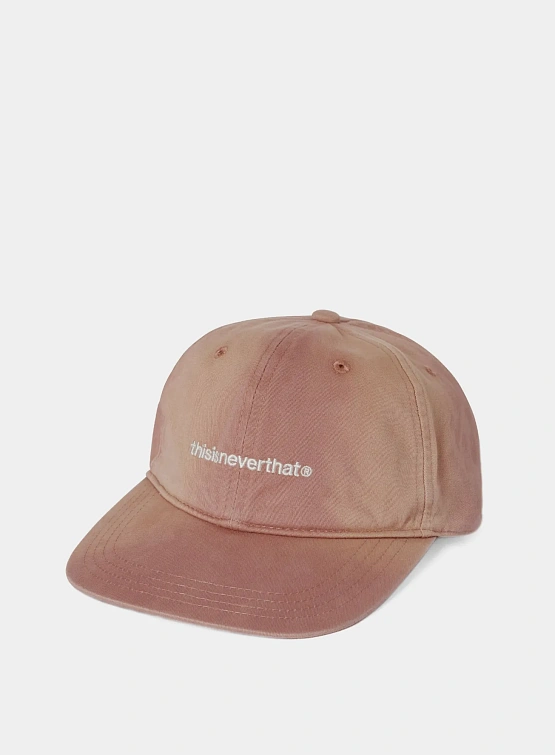 Кепка thisisneverthat Bleached T-Logo Cap Light Pink