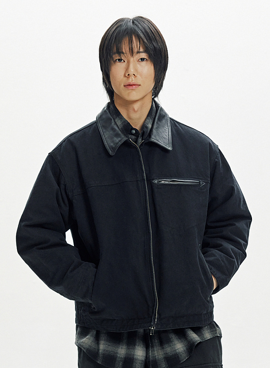 Куртка FrizmWORKS Heavy Canvas Destroyed Black