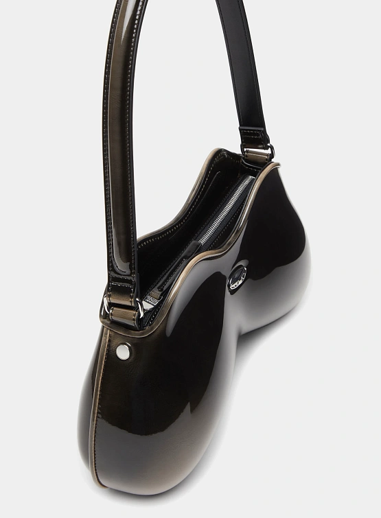 Женская сумка Diesel Double-D Shoulder Black/Anthracite