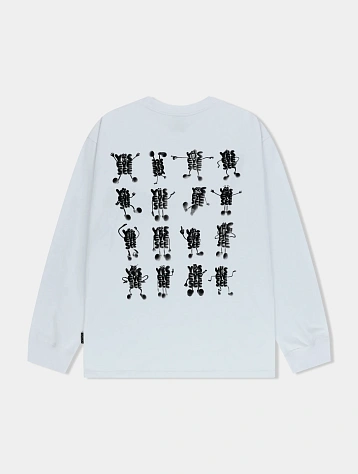 Лонгслив YESEYESEE A Logo L/S White