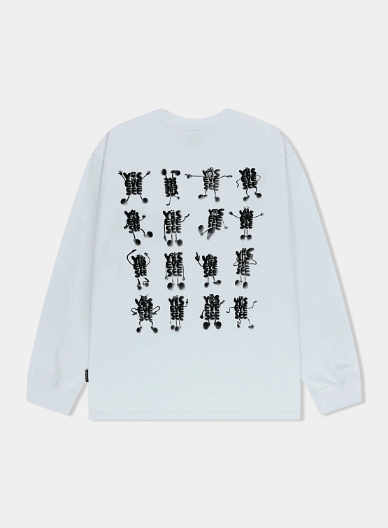 Лонгслив YESEYESEE A Logo L/S White