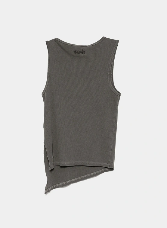 Женский Топ Ksubi Twisted Tank Charcoal