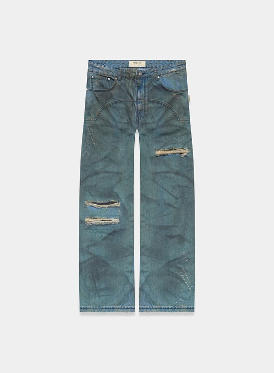 Джинсы RETERNITY Painted Aristan Denim Washed Blue